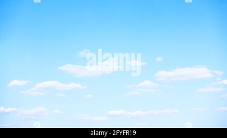 Ciel avec nuages. Vue panoramique, arrière-plan Banque D'Images