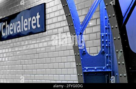 FRANCE. PARIS (75) GARE CHEVALERET, BOULEVARD VINCENT AURIOL. LA STATION EST OUVERTE EN 1909. RUE DE CHEVALERET ÉTAIT DÉJÀ EN 1670, À L'ORIGINE T Banque D'Images