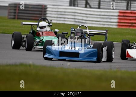 Richard Cooke, 793 mars, Championnat classique de Formule 3, Club de voitures de sport historique, HSCC, International Trophy Meeting, circuit du Grand Prix de Silverstone Banque D'Images