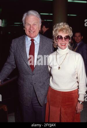 Eddie Albert et Eva Gabor Circa années 80 crédit: Ralph Dominguez/MediaPunch Banque D'Images