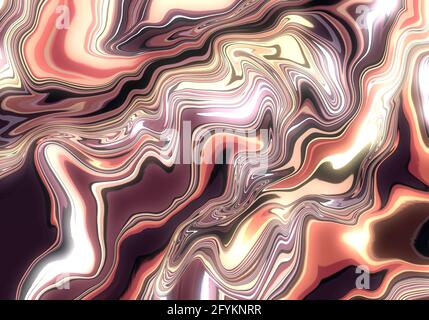 Arrière-plan abstrait, texture fausse pierre, effet marbruant bleu tendance, agate marbré créatif, illustration en marbre Banque D'Images