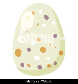 Oeuf de caille produit naturel de nutrition biologique saine. Dessin animé vectoriel plat tendance illustration tirée à la main isolée Illustration de Vecteur