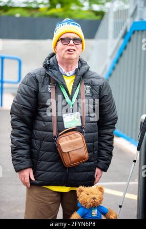 Solihull, Royaume-Uni. 29 mai 2021. Les fans sont de retour ! Lors du match de la Vanarama National League entre Solihull Moors & Eastleigh au stade SportNation.bet à Solihull, Angleterre crédit: SPP Sport Press photo. /Alamy Live News Banque D'Images