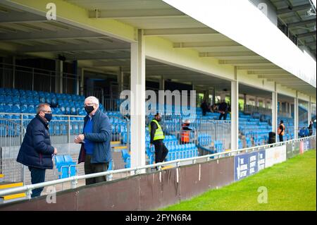 Solihull, Royaume-Uni. 29 mai 2021. Les fans sont de retour ! Lors du match de la Vanarama National League entre Solihull Moors & Eastleigh au stade SportNation.bet à Solihull, Angleterre crédit: SPP Sport Press photo. /Alamy Live News Banque D'Images