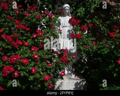 Statue religieuse Mary Banque D'Images