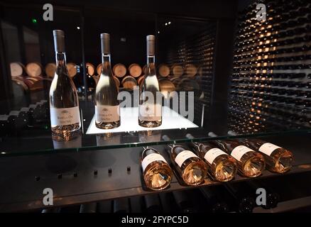 Illustrations de Saint Tropez et Ramatuelle. Château Minuty Grand cru, une entreprise familiale depuis 3 générations Saint Tropez, sud-est de la France, le 2021 mai. Photo de Christian Liewig/ABACAPRESS.COM Banque D'Images