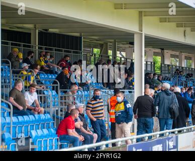 Solihull, Royaume-Uni. 29 mai 2021. Les fans sont de retour ! Lors du match de la Vanarama National League entre Solihull Moors & Eastleigh au stade SportNation.bet à Solihull, Angleterre crédit: SPP Sport Press photo. /Alamy Live News Banque D'Images