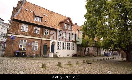 Ville historique de Luneburg Allemagne Banque D'Images