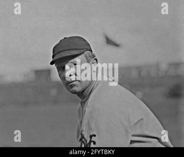 John McGraw, directeur des New York Giants, 1912. Banque D'Images