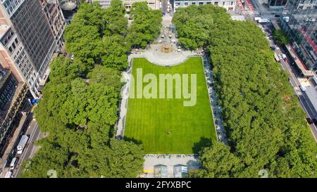 Bryant Park, Manhattan, New York, USA Banque D'Images