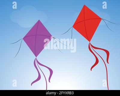 Makar Sankranti Illustration de Vecteur