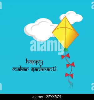 Makar Sankranti Illustration de Vecteur