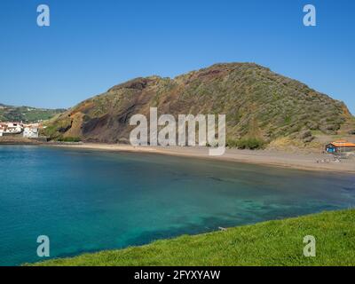 Plage de Porto PIM et Monte Queimado Banque D'Images