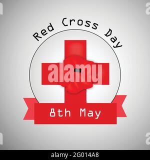 Journée mondiale de la Croix-Rouge Illustration de Vecteur