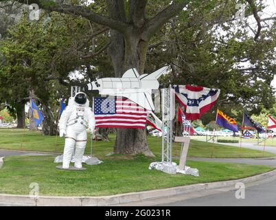 Santa Ana, Californie, États-Unis 29 mai 2021 UNE vue générale de l'atmosphère du parc commémoratif Fairhaven à Santa Ana, Californie, États-Unis. Photo par Barry King/Alay stock photo Banque D'Images