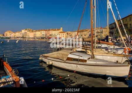 FRANCE PACA VAR (83) LES VOILES DE SAINT-TROPEZ Banque D'Images