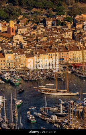 FRANCE PACA VAR (83) LES VOILES DE SAINT-TROPEZ Banque D'Images