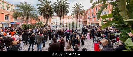 EUROPE, FRANCE, PACA, ALPES-MARITIMES, 06,CÔTE D'AZUR, MENTON, TÊTE DU CITRON Banque D'Images