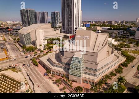 Miami, FL, USA - 28 mai 2021 : Adrienne Arsht Centre-ville de Miami FL Banque D'Images