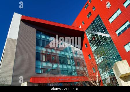 Royaume-Uni, Yorkshire du Sud, Barnsley, Barnsley College, Old Mill Lane Campus Banque D'Images