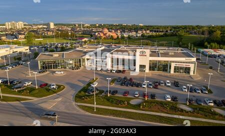 2021, Lexus de Londres et ToyotaTown. Concessionnaire à London Ontario Canada. Luke Durda/Alamy Banque D'Images