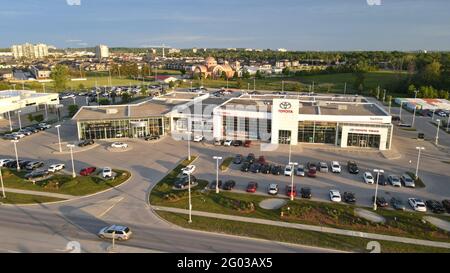 2021, Lexus de Londres et ToyotaTown. Concessionnaire à London Ontario Canada. Luke Durda/Alamy Banque D'Images