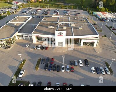 2021, Lexus de Londres et ToyotaTown. Concessionnaire à London Ontario Canada. Luke Durda/Alamy Banque D'Images