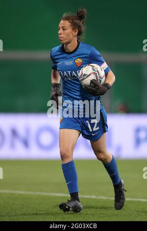 Reggio Emilia, Italie, 30 mai 2021. Camelia Ceasar d'AS Roma pendant le match final de Coppa Italia Femminile au stade Mapei - Cittˆ del Tricolor, Sassuolo. Crédit photo à lire: Jonathan Moscrop / Sportimage crédit: Sportimage / Alay Live News Banque D'Images