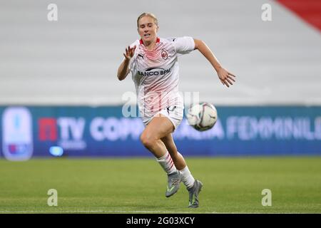 Reggio Emilia, Italie, 30 mai 2021. Natasha Dowie de l'AC Milan pendant le match de finale de la Femminile de Coppa Italia au stade Mapei - Cittˆ del Tricolor, Sassuolo. Crédit photo à lire: Jonathan Moscrop / Sportimage crédit: Sportimage / Alay Live News Banque D'Images