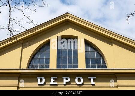 Centre culturel Depot, Dortmund, région de la Ruhr, Rhénanie-du-Nord-Westphalie, Allemagne, Europe Banque D'Images