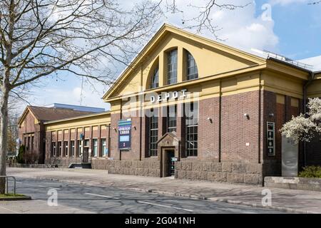 Centre culturel Depot, Dortmund, région de la Ruhr, Rhénanie-du-Nord-Westphalie, Allemagne, Europe Banque D'Images