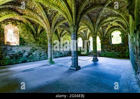 Abbaye de Buildwas Banque D'Images