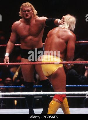 SID violent Hulk Hogan 1993 Photo de John Barrett/PHOTOlink/MediaPunch Banque D'Images