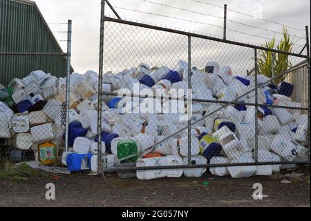 Centre de recyclage australien Banque D'Images