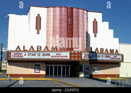 Amérique des années 1970 - Alabama Theatre, Houston, Texas 1977 Banque D'Images