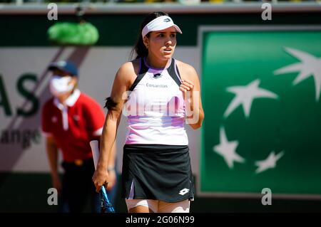 Maria Camila Osorio Serrano de Colombie lors du premier tour du Roland-Garros 2021, Grand Chelem tennis Tournament le 31 mai 2021 au stade Roland-Garros à Paris, France - photo Rob Prange / Espagne DPPI / DPPI / LiveMedia Banque D'Images