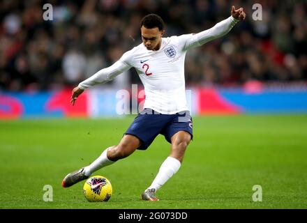 Photo du dossier datée du 14-11-2019 de Trent Alexander-Arnold, en Angleterre. Mardi 1er juin 2021. Banque D'Images