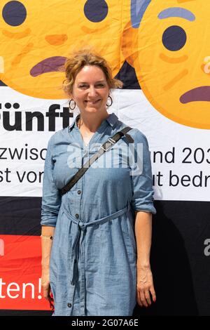 CAREN Lay (MDB), Gerechtigkeits-Tour vor Ort in Bautzen - Die Fraktion die LINKE im Landtag und die sächsischen Abgeordneten der LINKEN im Bundestag s Banque D'Images