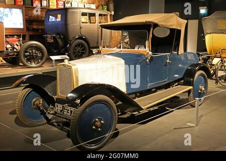 Albatros (1923), musée du transport de Coventry, Millennium place, Coventry, West Midlands, Angleterre, Grande-Bretagne, Royaume-Uni, Europe Banque D'Images