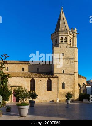 Église de Madeleine, Béziers Banque D'Images