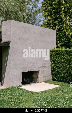 Rudolph M Schindler House, 1921-22, NRHP, West Hollywood, CA, Etats-Unis Banque D'Images