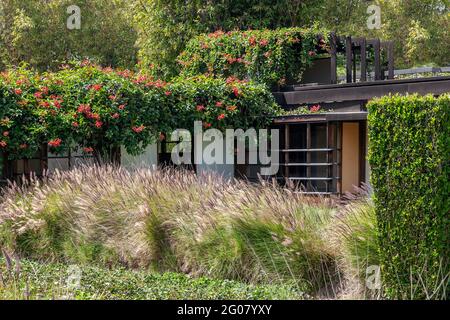 Rudolph M Schindler House, 1921-22, NRHP, West Hollywood, CA, Etats-Unis Banque D'Images