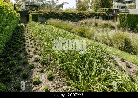 Rudolph M Schindler House, 1921-22, NRHP, West Hollywood, CA, Etats-Unis Banque D'Images