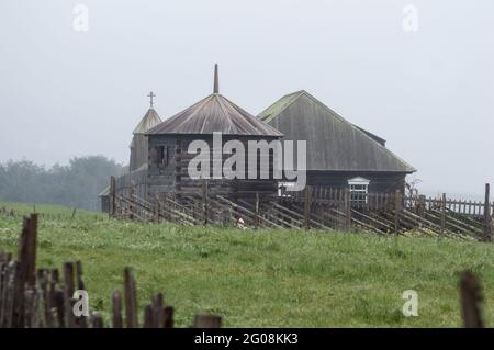 Fort Ross, fort russe historique sur la côte californienne, États-Unis Banque D'Images