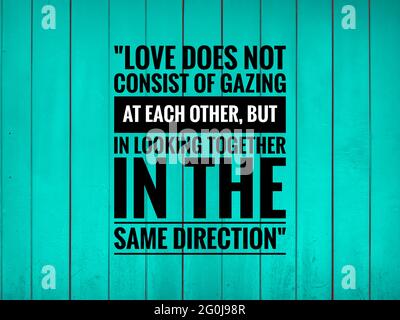 Nous Sommes Tous Dans Cela Ensemble Citation Motivante Photo Stock Alamy