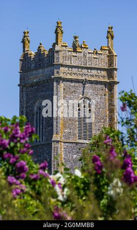 St Andrew's Church Walberswick Banque D'Images