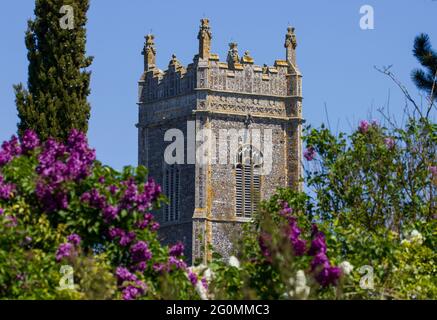 St Andrew's Church Walberswick Banque D'Images