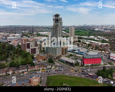 North Acton, Park Royal, Londres, Angleterre Banque D'Images