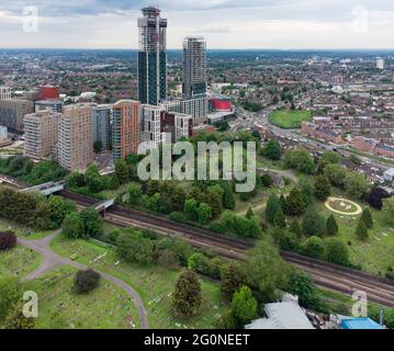 North Acton, Park Royal, Londres, Angleterre Banque D'Images