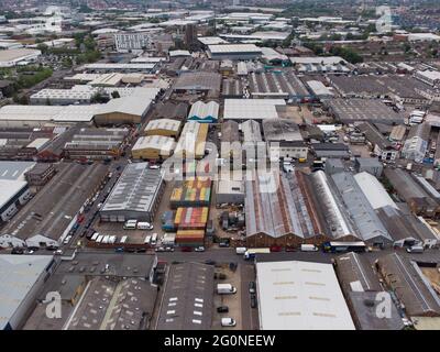 North Acton, Park Royal, Londres, Angleterre Banque D'Images